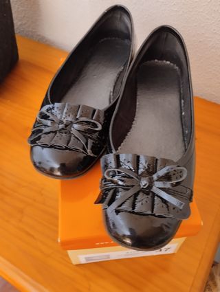 Bailarina charol negra