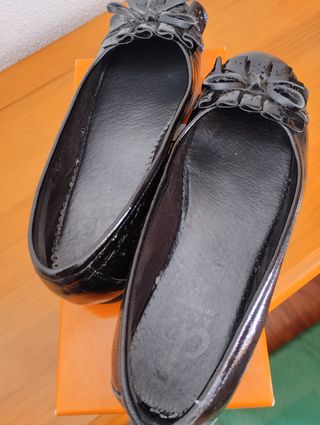 Bailarina charol negra