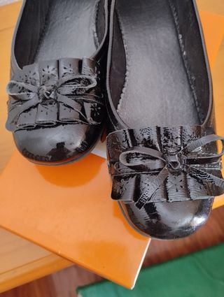 Bailarina charol negra