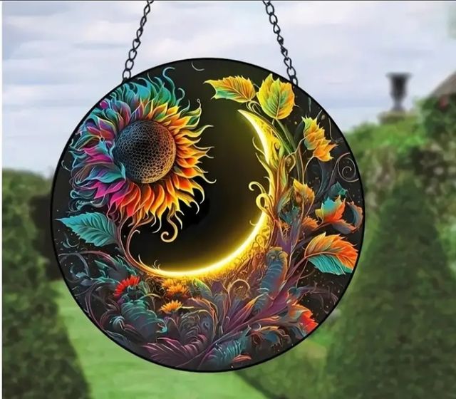 Atrapasol luna y girasol