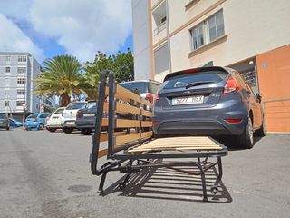 Somier sofá cama plegable camper