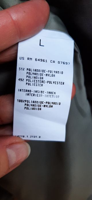 Giacca sottile Benetton