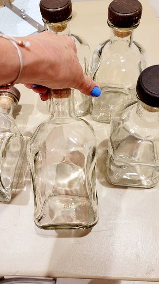 Botella cristal NUEVAS