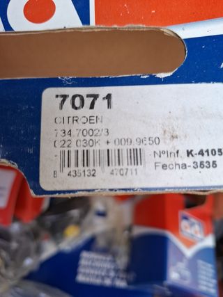 CITROEN AX,SAXO,PEUGEOT 106 kit frenos t