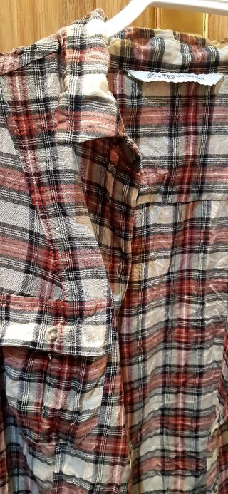 Camisa larga Zara