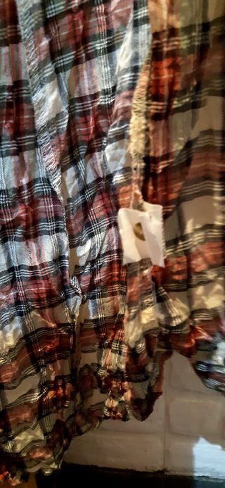 Camisa larga Zara