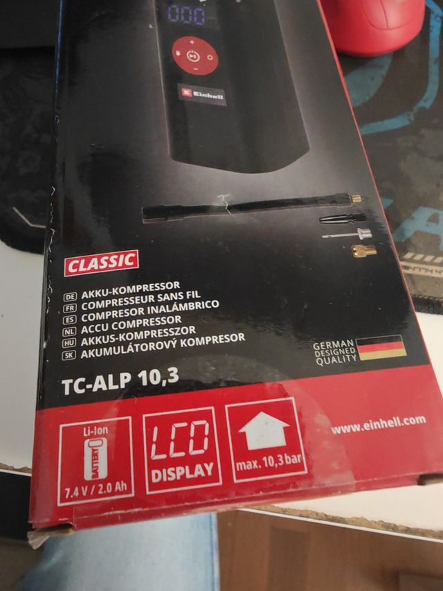 COMPRESOR DE AIRE PORTATIL