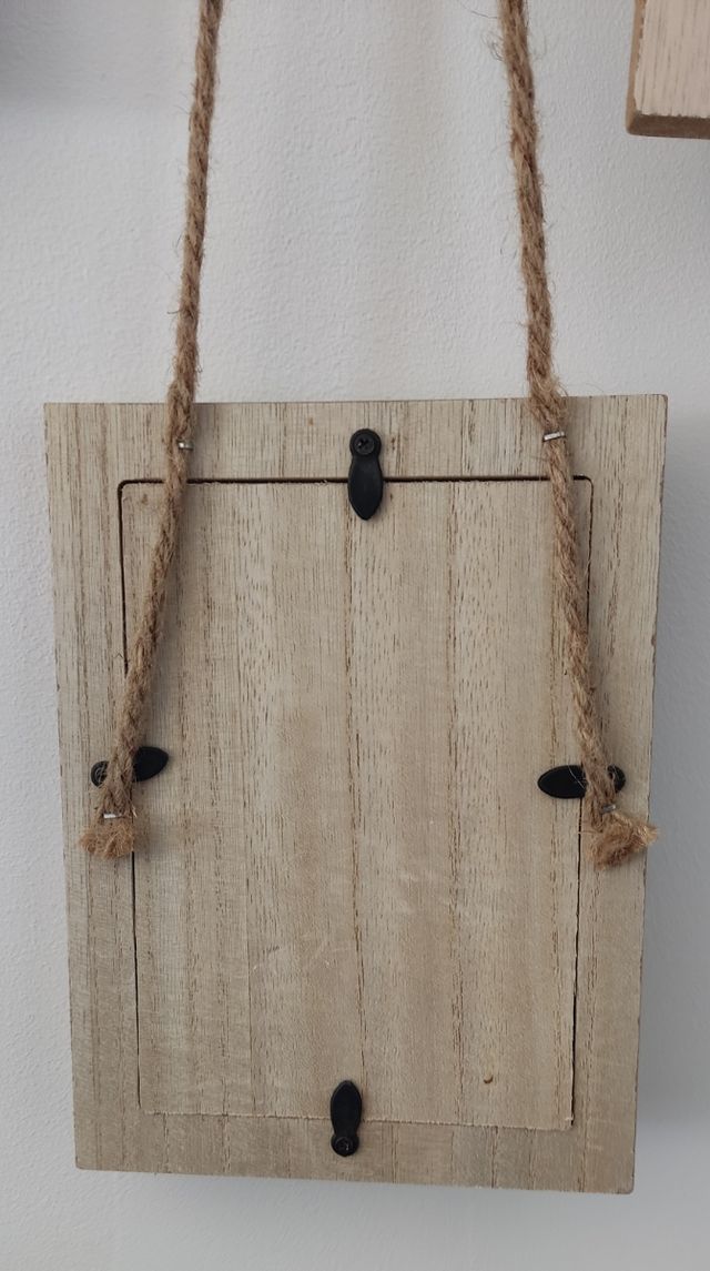 Original tapiz porta fotos con marcos