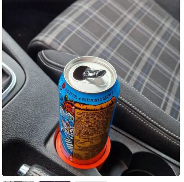 Adaptador porta vasos.