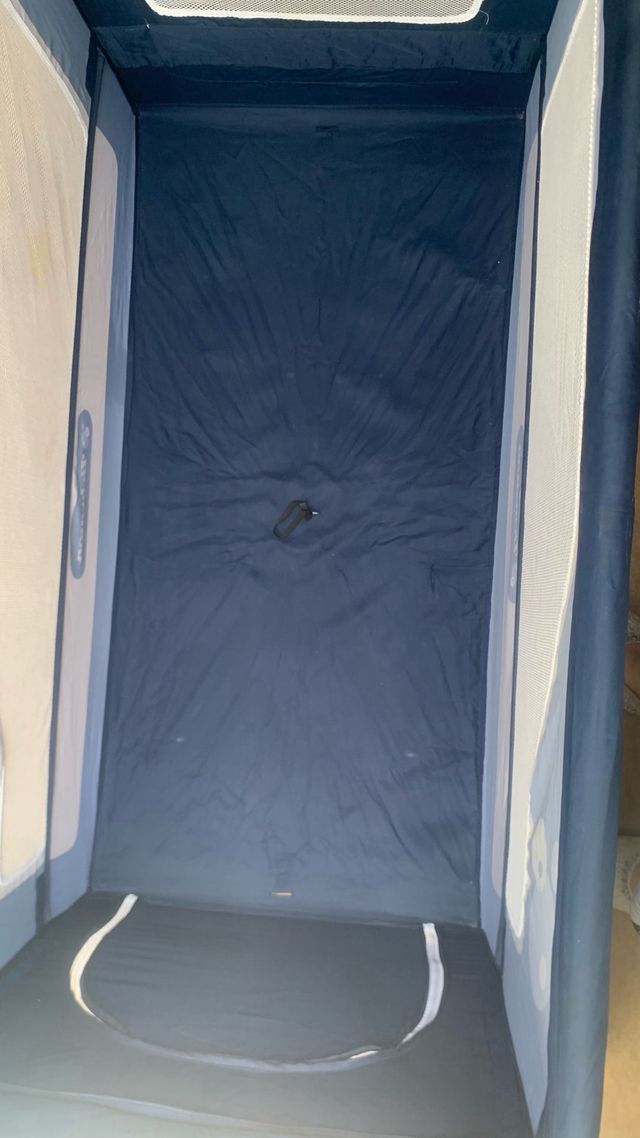 Cuna viaje con doble altura