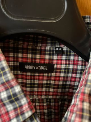 Camisa cuadros Antony Morato talla 48