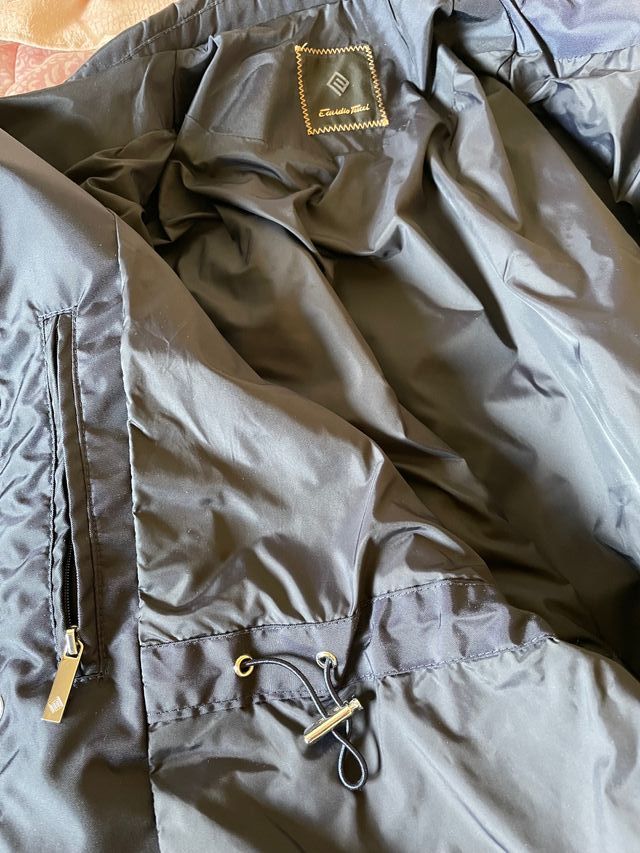 Chaqueta impermeable azul verano Emidio Tucci Blac