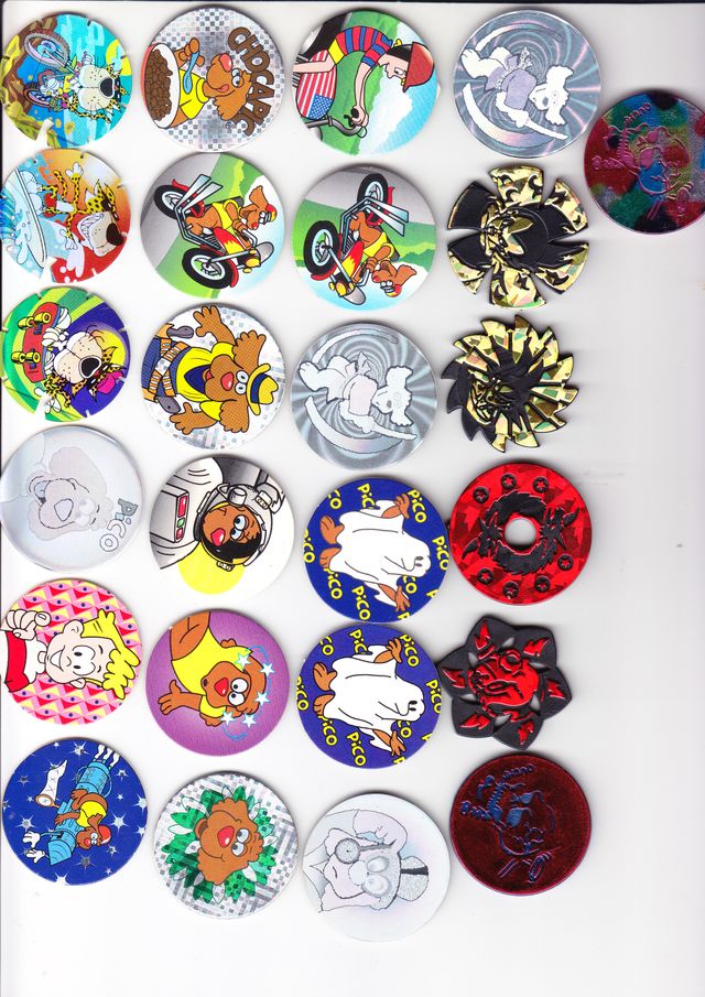 83  TAZOS FANTASTICA COLECCION  90'S VAR