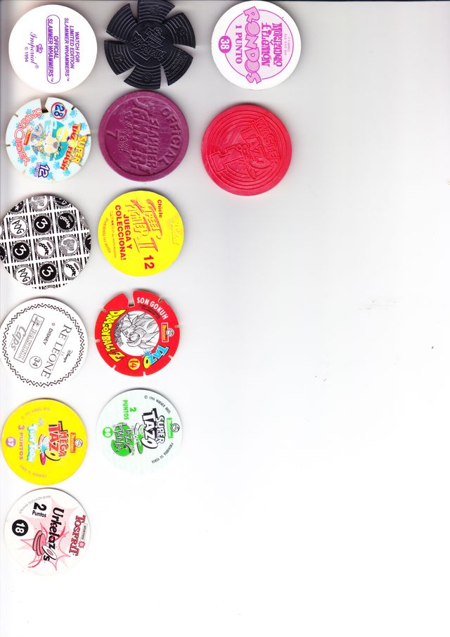 83  TAZOS FANTASTICA COLECCION  90'S VAR