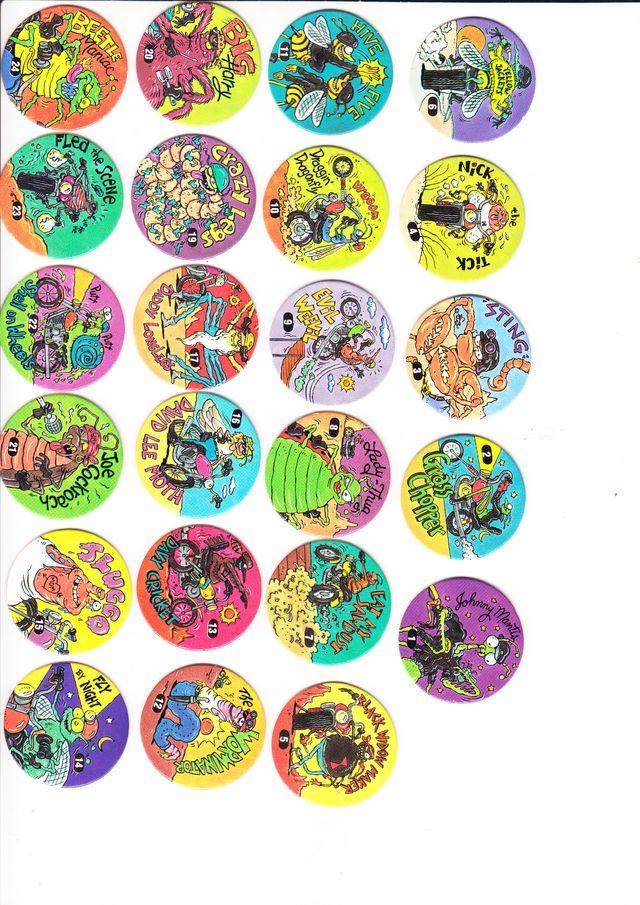 83  TAZOS FANTASTICA COLECCION  90'S VAR