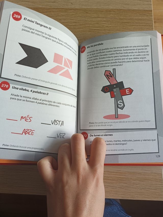 Libro 365 acertijos y retos de ingenio