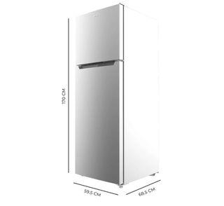 Nevera cecotec 2D 348 Inox E NUEVA