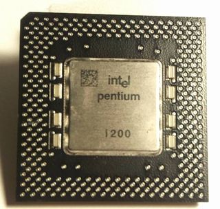 procesador Intel Pentium 200 que funciona