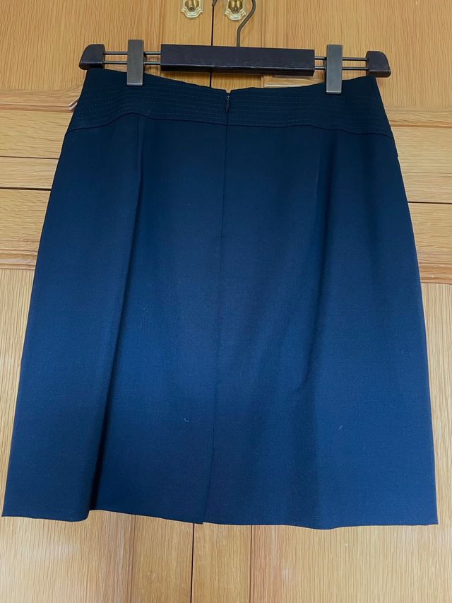 Falda negra Burberrys