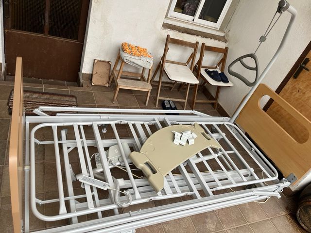 Cama ortopédica articulada hospital