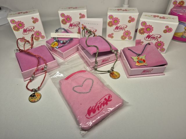Set winx gioielli argento