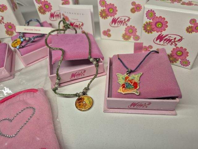 Set winx gioielli argento