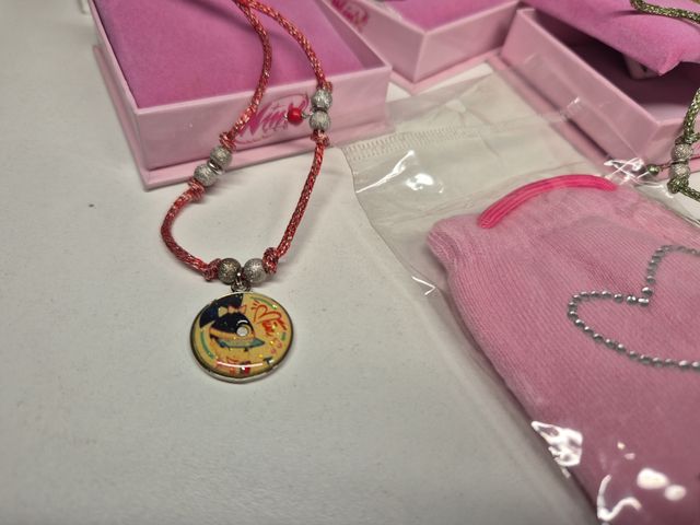 Set winx gioielli argento