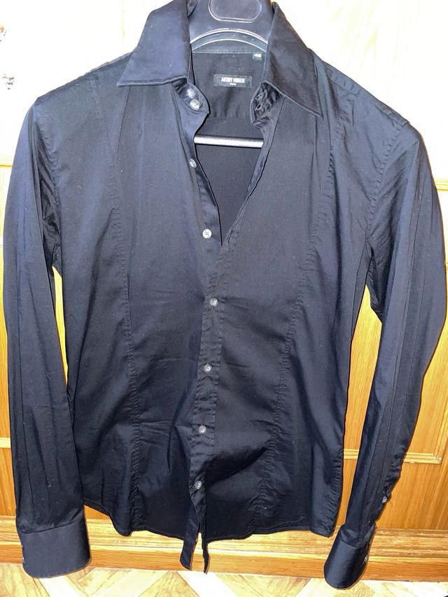 Camisa negra de vestir talla 48 Antony Morato