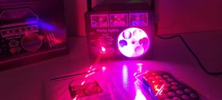 x1 FOCO GOBOS, FLASH Y LASER DISCO