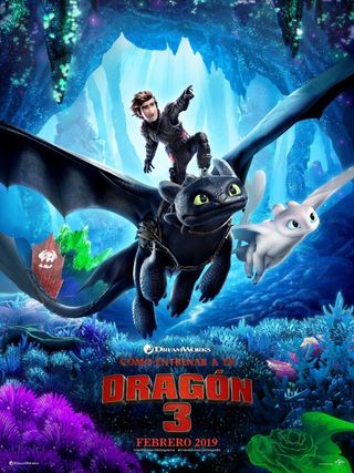 Poster Cómo entrenar a tu dragón 3