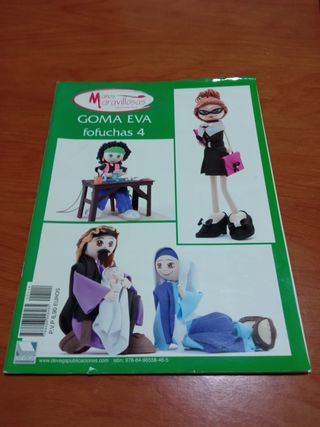 revistas de goma eva, especial fofuchas