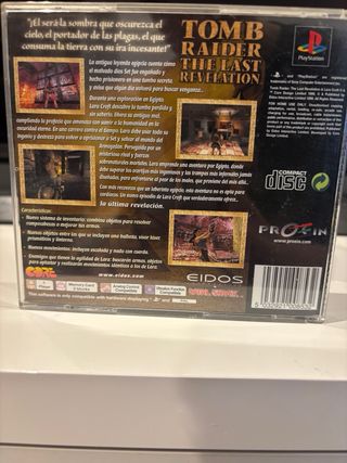 Tomb raider thr last revelation psx ps1