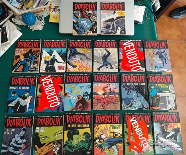 Lotto n. 17 Diabolik - no ristampe