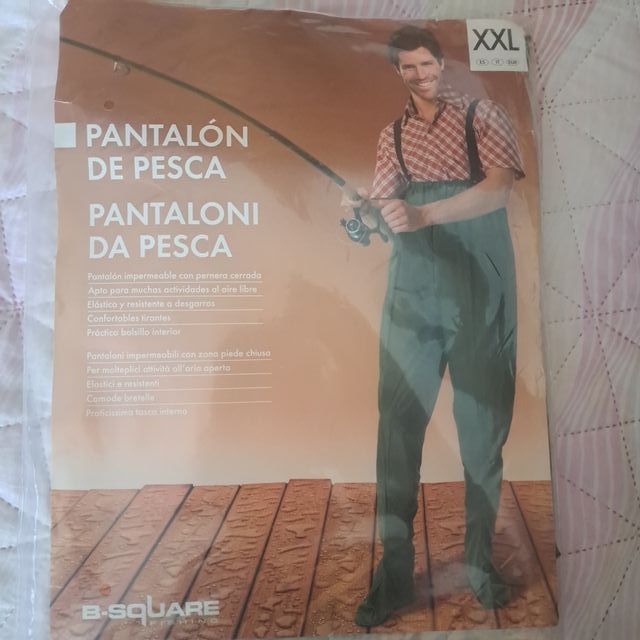 PANTALONI DA PESCA XXL – NUOVO MAI USATO