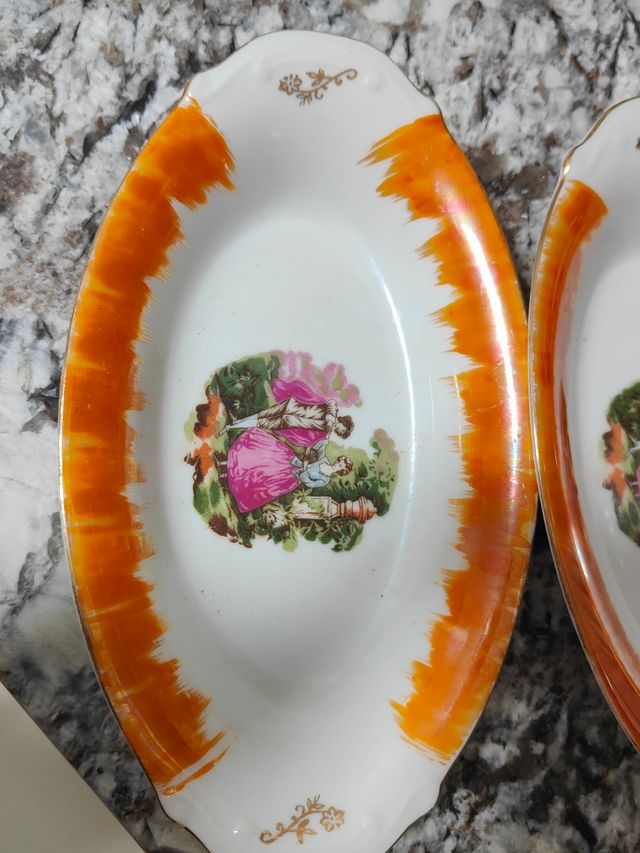 PLATOS PORCELANA APERITIVO