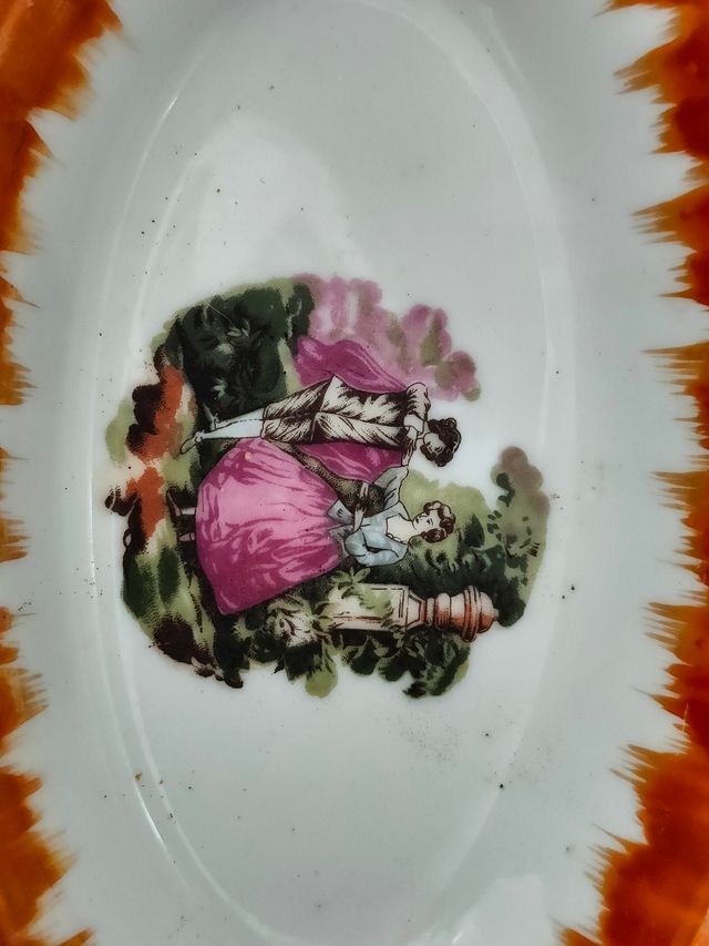 PLATOS PORCELANA APERITIVO