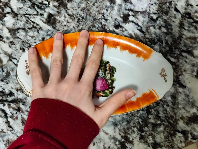 PLATOS PORCELANA APERITIVO