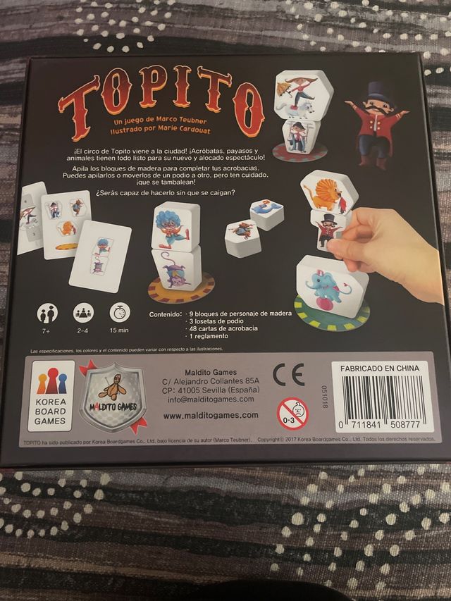 Topito. Juego de mesa