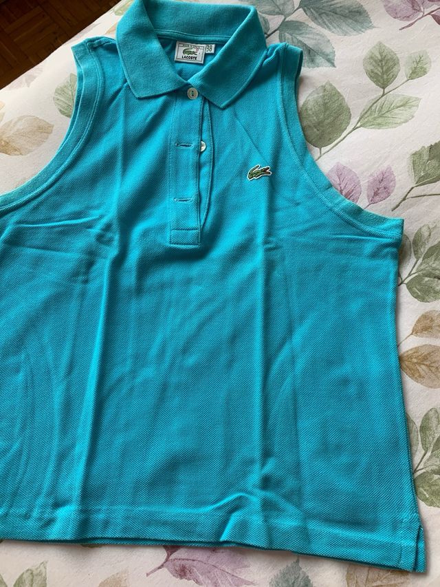 Polo sin mangas lacoste