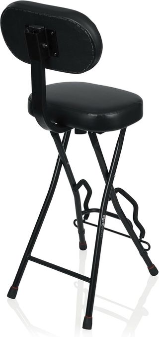 Asiento guitarra y soporte para guitarra