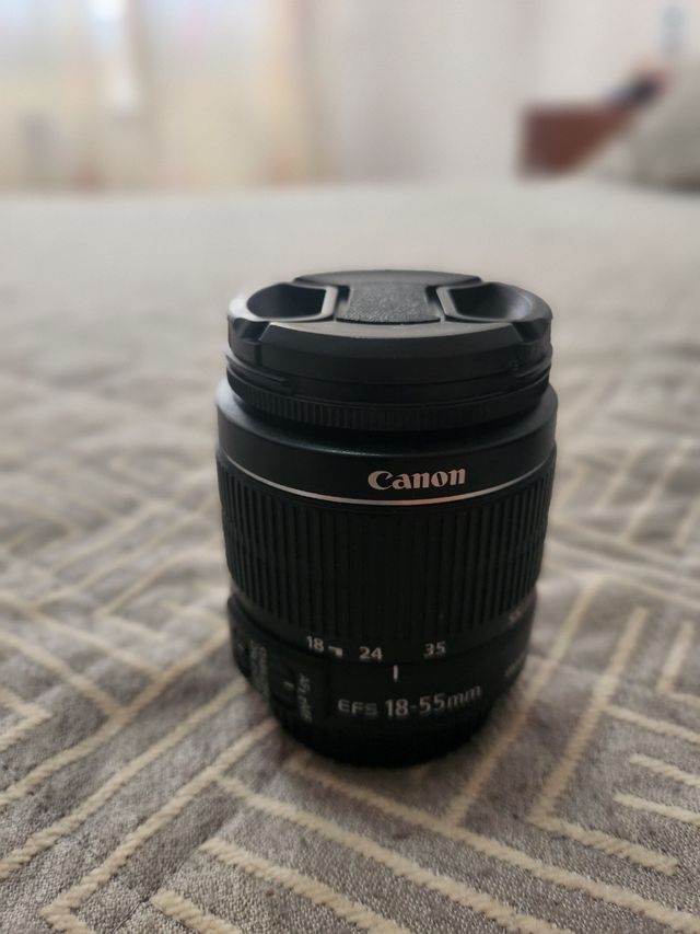 Objetivo canon 18/55