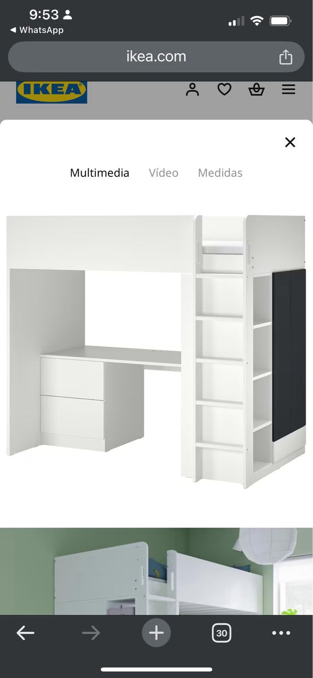 habitacion infantil/ juvenil Ikea