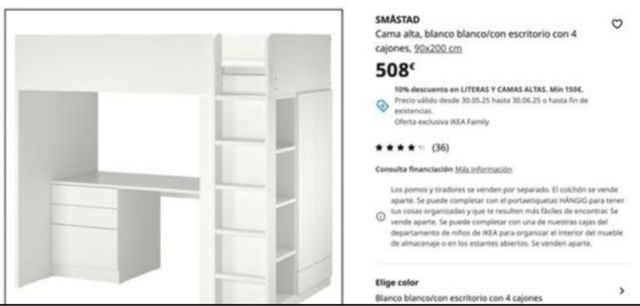 habitacion infantil/ juvenil Ikea