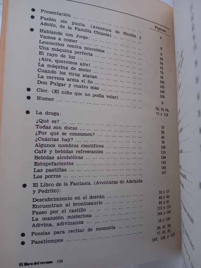 "El libro del verano" 1981 La Verdad