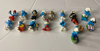 Lotto pupazzetti Puffi