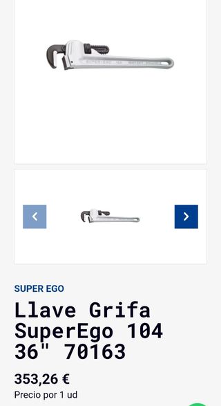 Pack Grifa y Llave de cadena