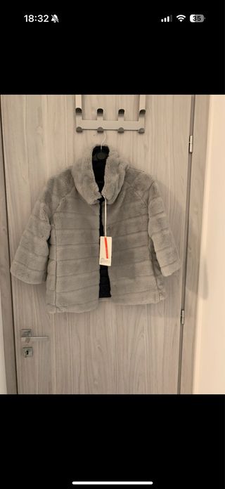 Pelliccia double face taglia S