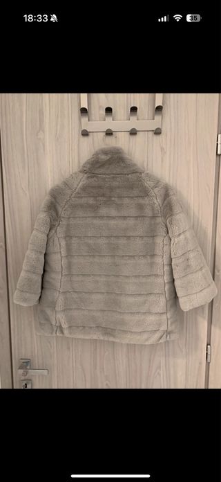 Pelliccia double face taglia S