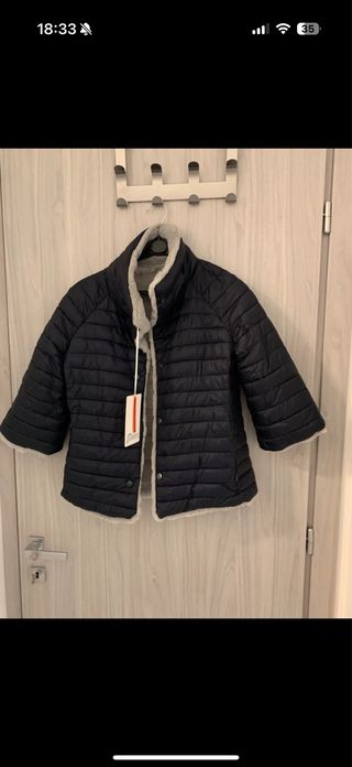 Pelliccia double face taglia S