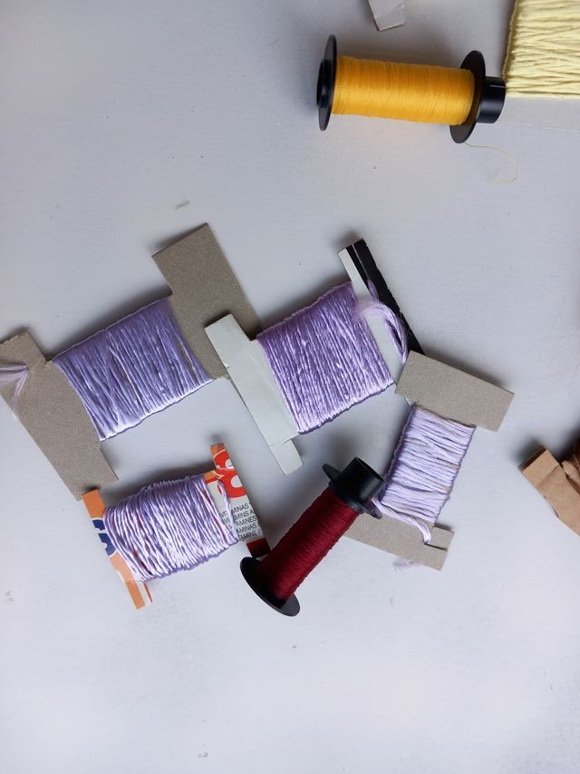 Lote de seda para mosca ahogada (encanillada)